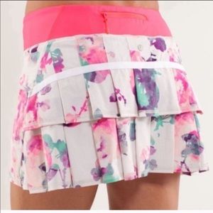 Lululemon Pacesetter Skort Blurred Blossom